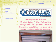 Tablet Screenshot of design-a-way.com